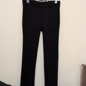 One 5 One Black Knit Pants 14p Rayon/Nylon Blend